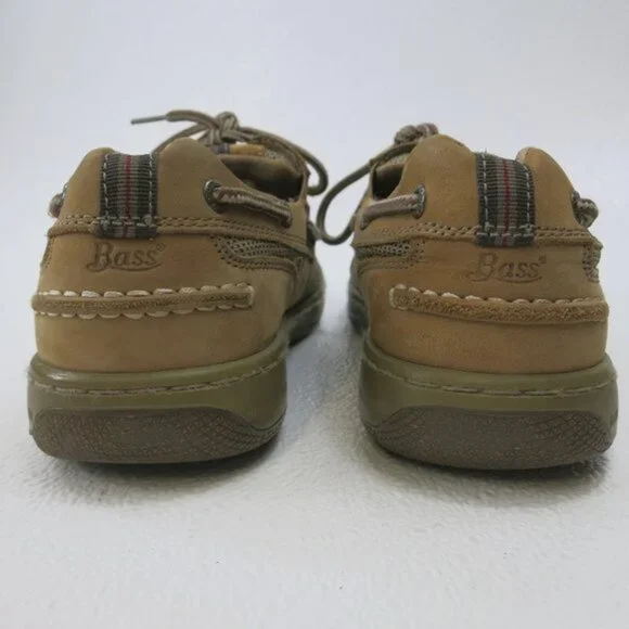 G.H. Bass & Co. & Co Nubuck Leather Casual Dress Boat Shoes Men's 8 M - Picture 2 of 6